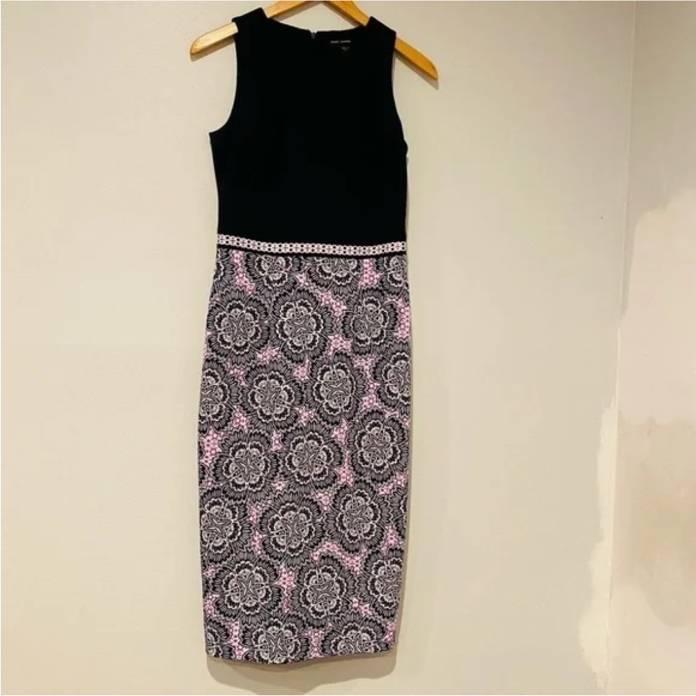 Maggy London Purple and Navy Scuba
Tank Dress
